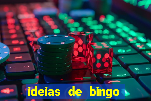 ideias de bingo para o natal